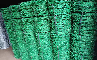 PE PVC包塑刺鐵絲 PE PVC包塑刺鐵絲