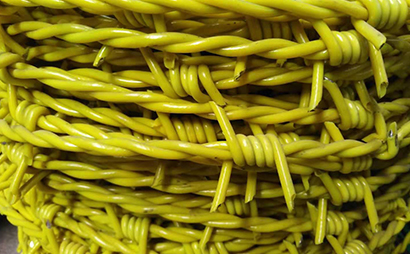 PE PVC包塑刺鐵絲 PE PVC包塑刺鐵絲